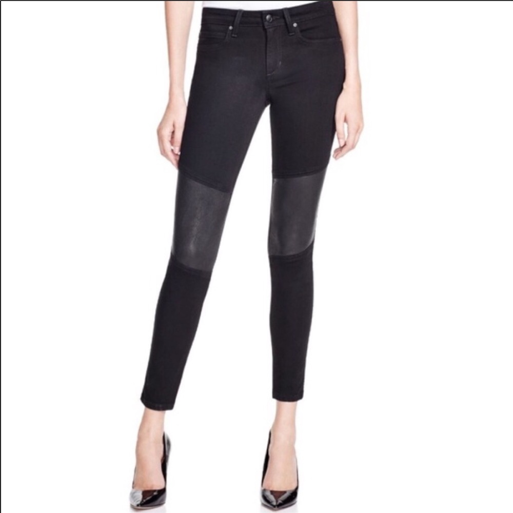 Joe’s Jeans Skinny Moto Leather Pants